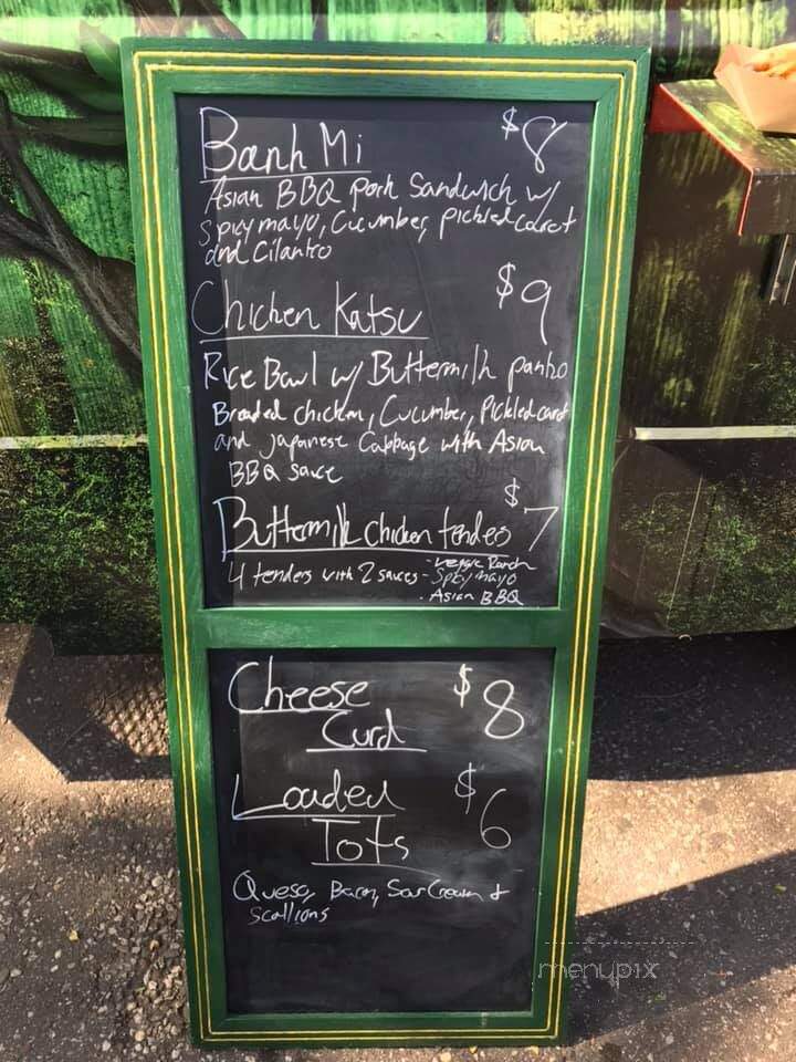 Greenhorn Truck - Minneapolis, MN menu_pic