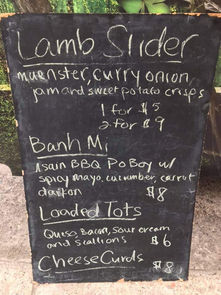Greenhorn Truck - Minneapolis, MN menu_pic