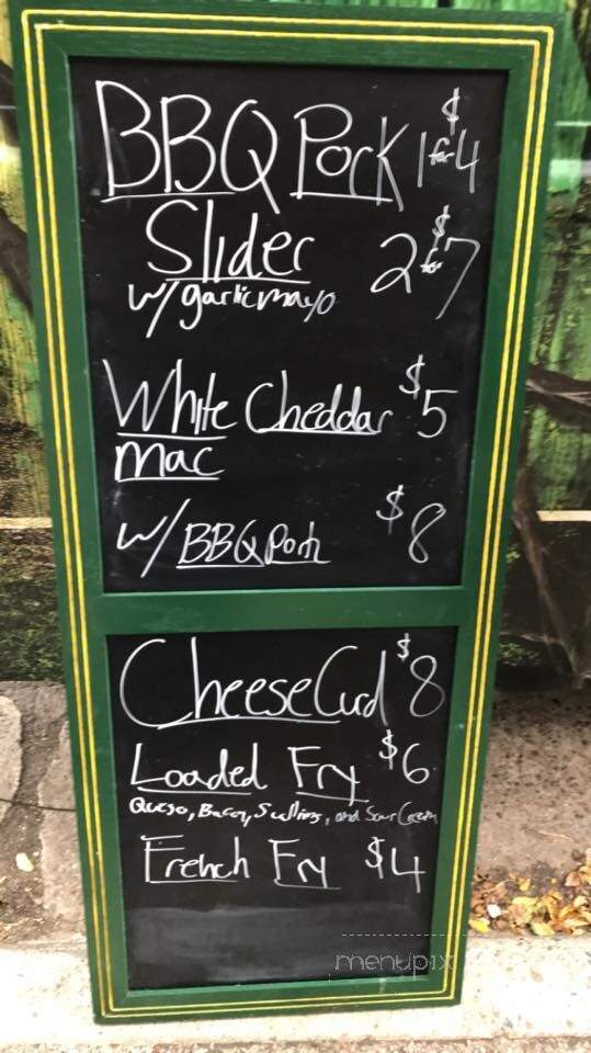 Greenhorn Truck - Minneapolis, MN menu_pic