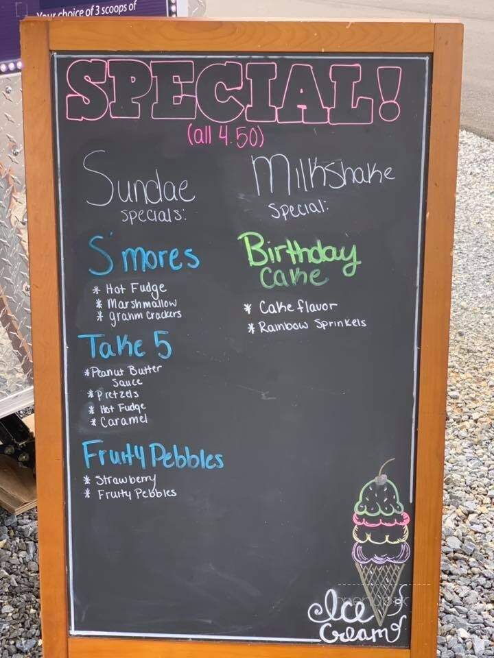 Southern Creamery - Goode, VA menu_pic