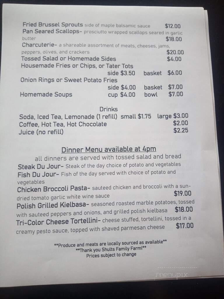 GreenView Restaurant - Canajoharie, NY menu_pic
