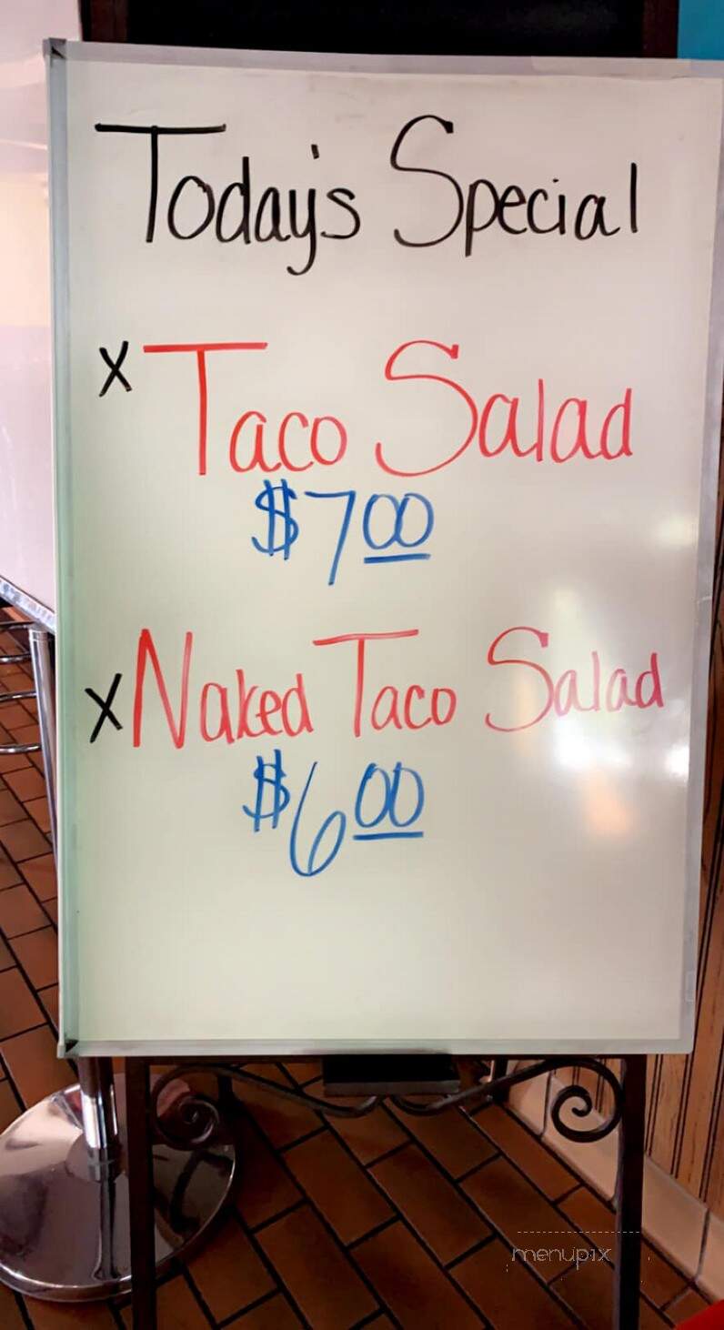 Chino's Mexican Restaurant - Gering, NE menu_pic