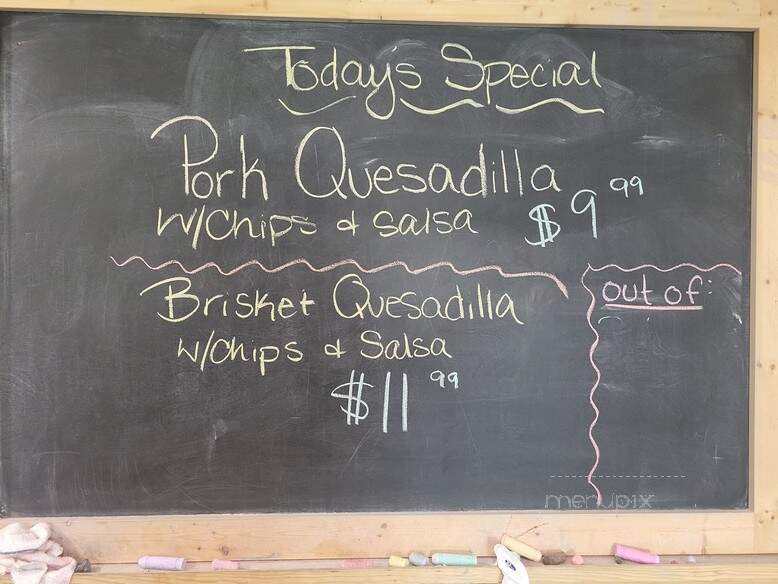 Richey's Roadhouse - Greers Ferry, AR menu_pic