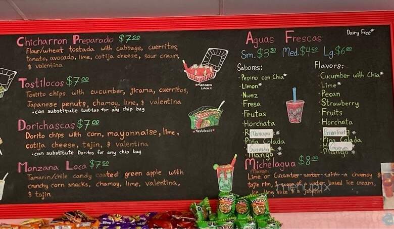 La Michoacana Paleteria Y Nieveria - Hollister, CA menu_pic
