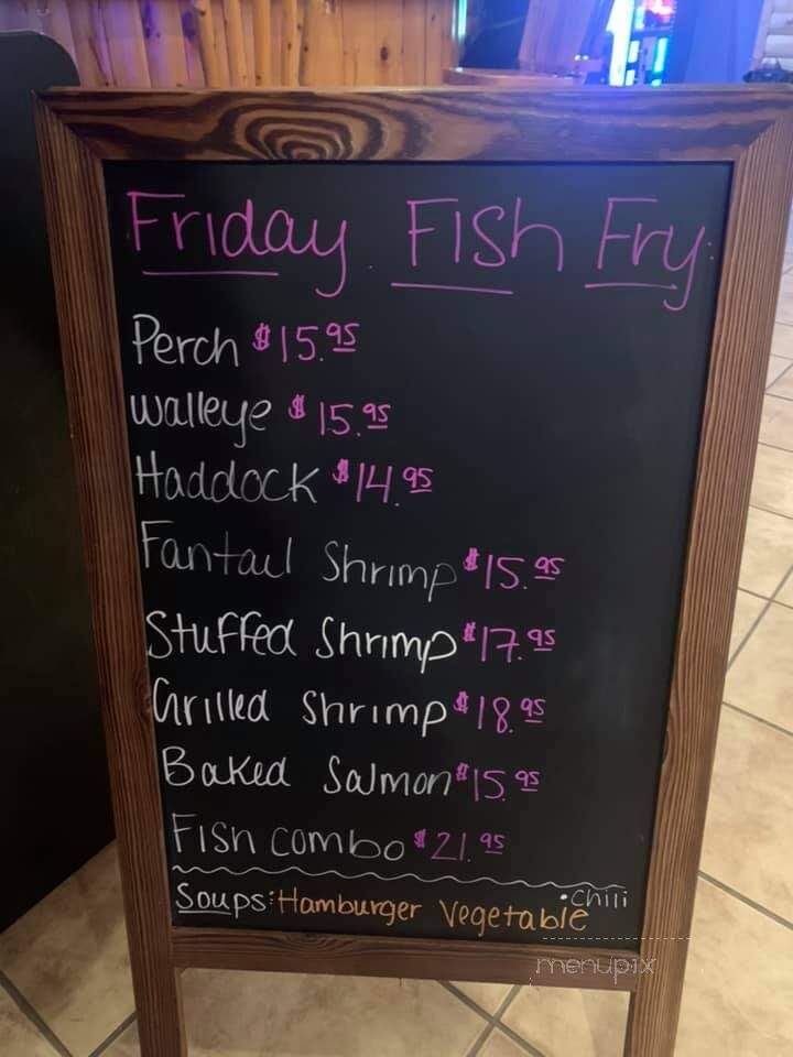 The Backwater Bar and Grill - Crivitz, WI menu_pic