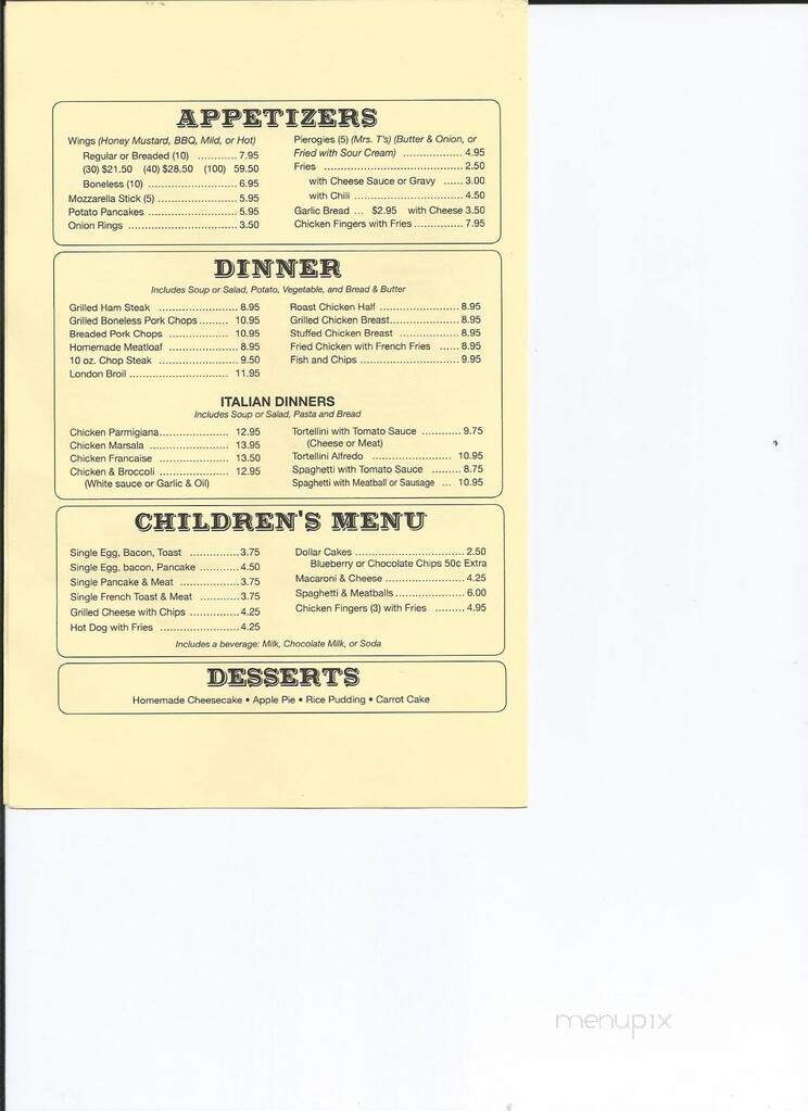 Max Deli - Forest City, PA menu_pic