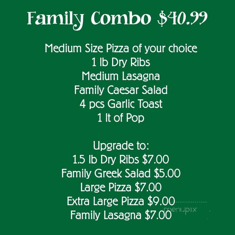 Venice House Pizza - Melfort, SK