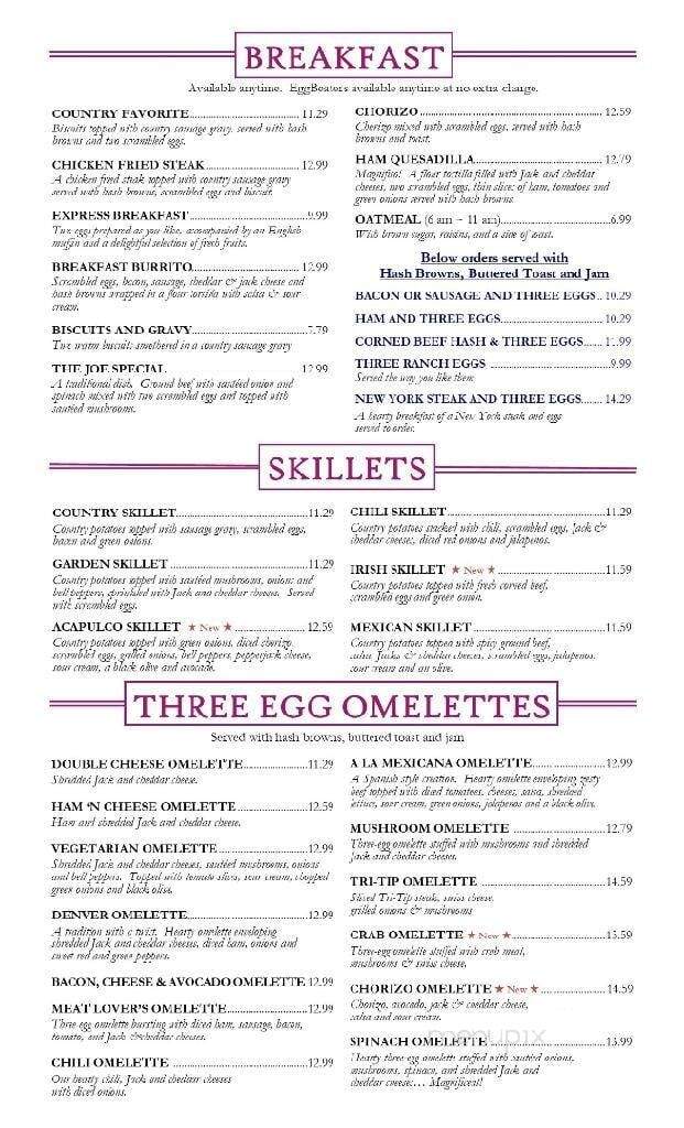 Pepper's - Arcata, CA menu_pic