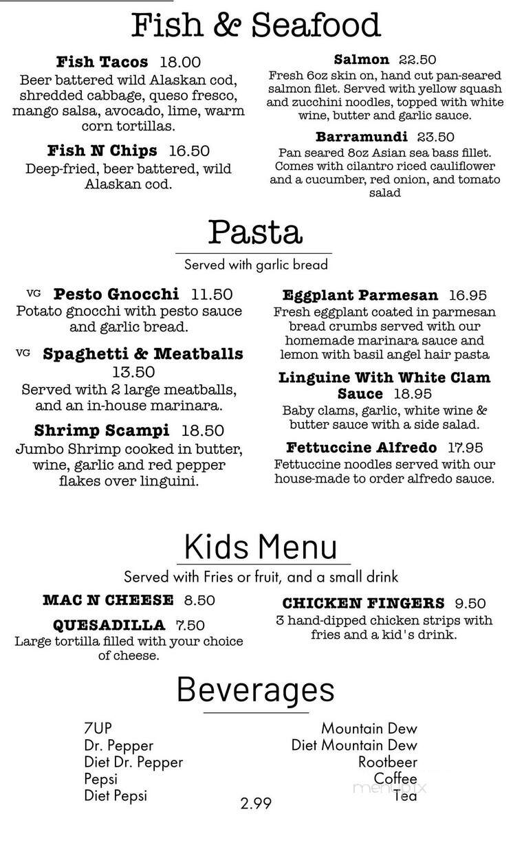 La'Sal Chop House - Manti, UT menu_pic
