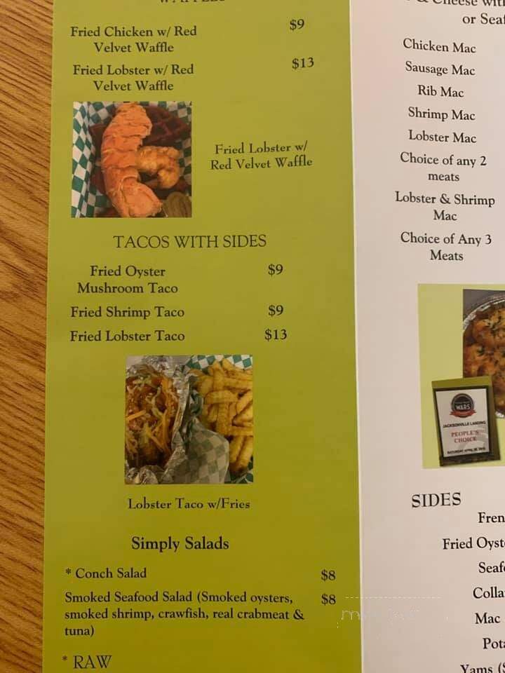 The Vegan Side of Things - McDonough, GA menu_pic