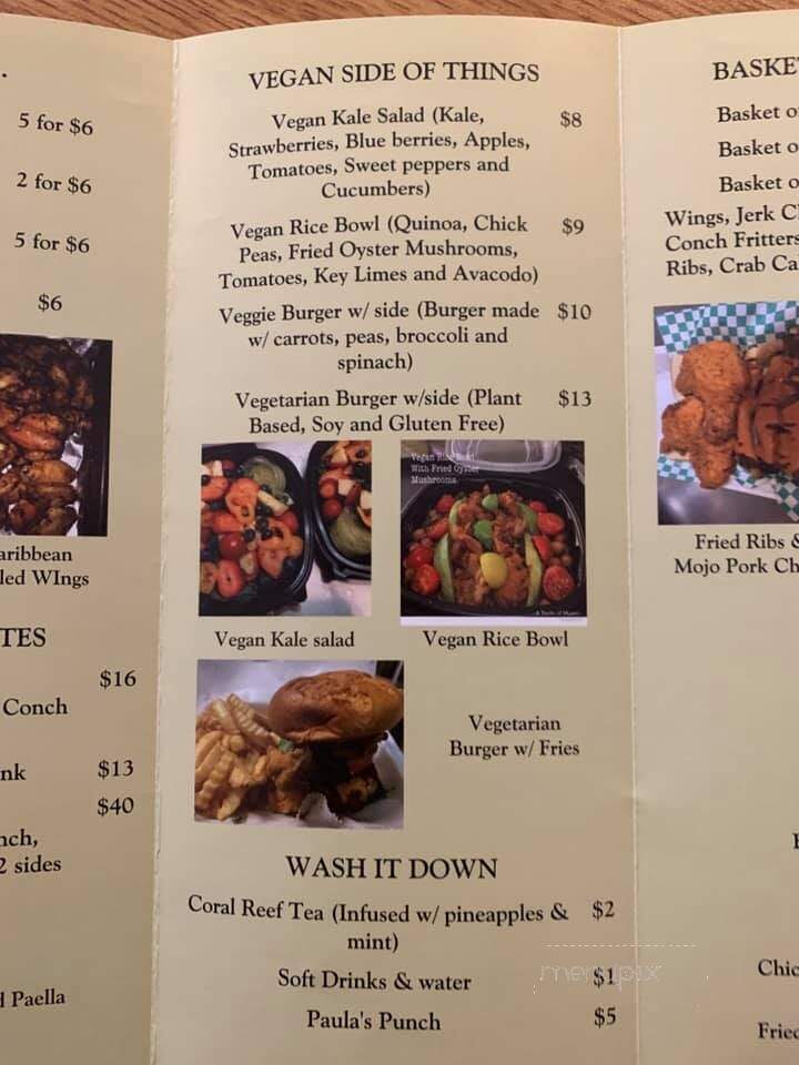 The Vegan Side of Things - McDonough, GA menu_pic