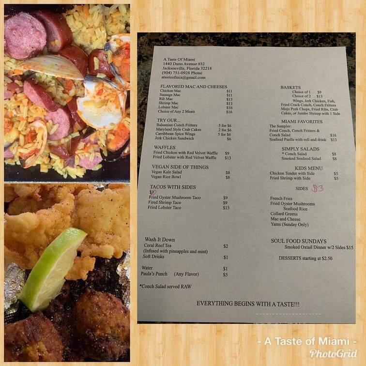 The Vegan Side of Things - McDonough, GA menu_pic