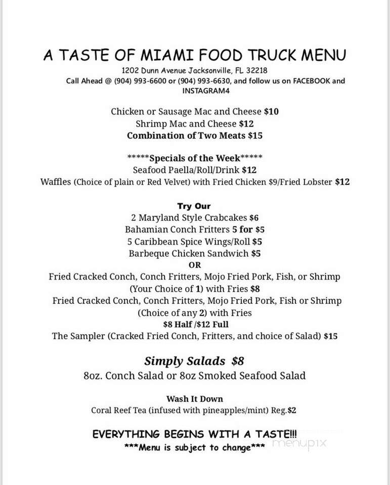 The Vegan Side of Things - McDonough, GA menu_pic