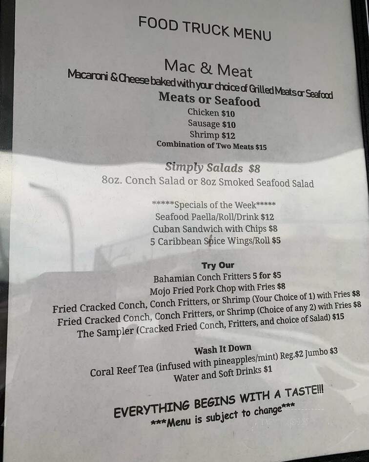 The Vegan Side of Things - McDonough, GA menu_pic