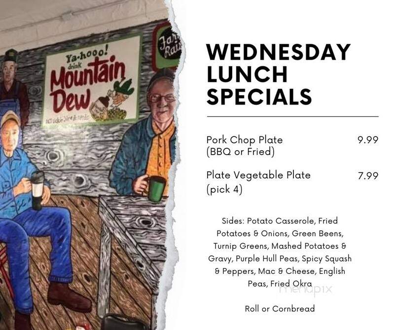 Papa Daddy's - Mercer, TN menu_pic