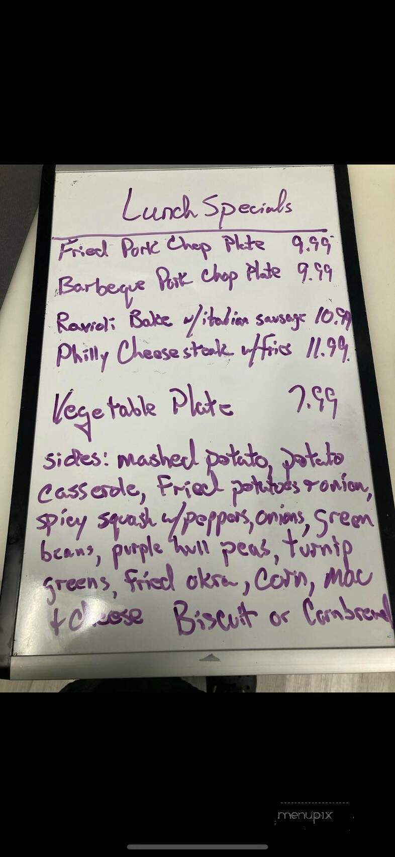 Papa Daddy's - Mercer, TN menu_pic