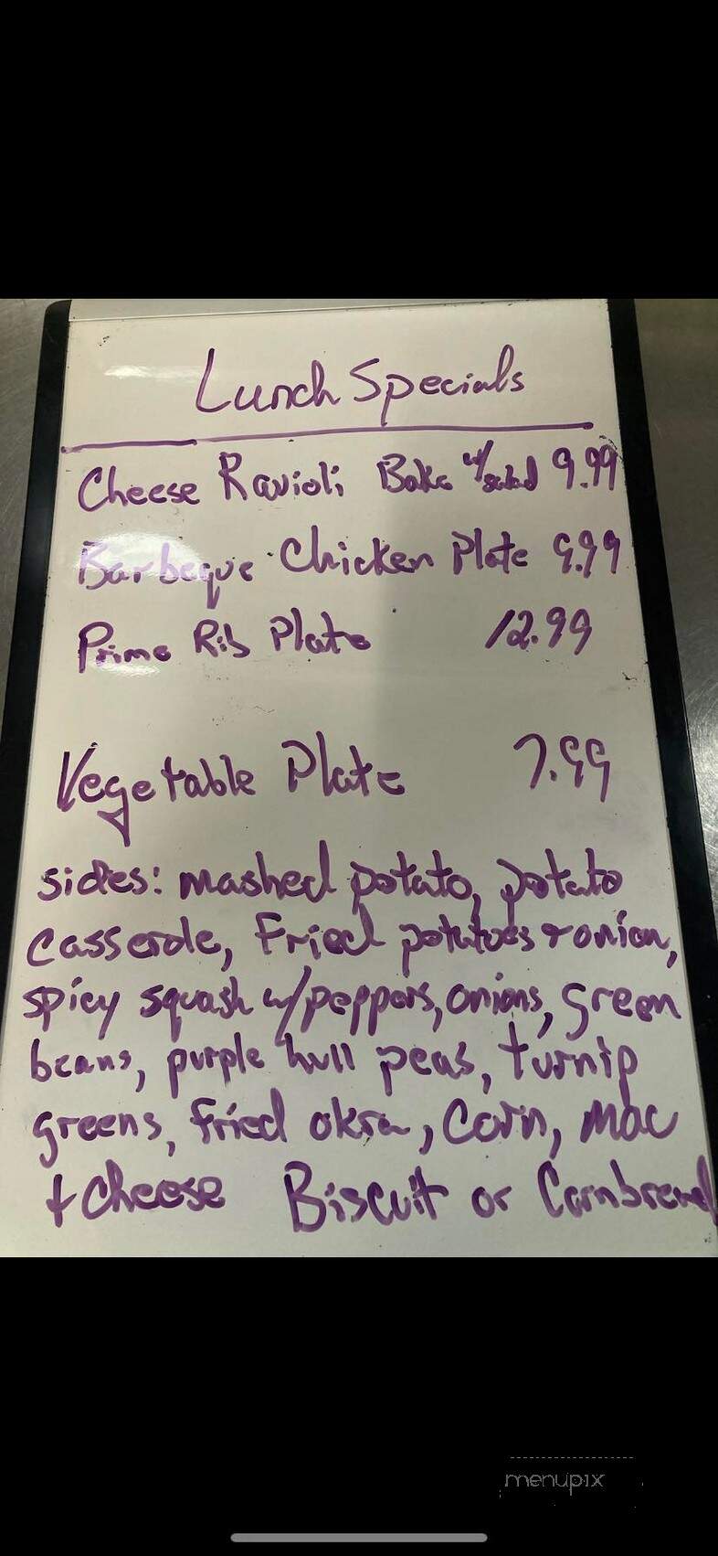 Papa Daddy's - Mercer, TN menu_pic