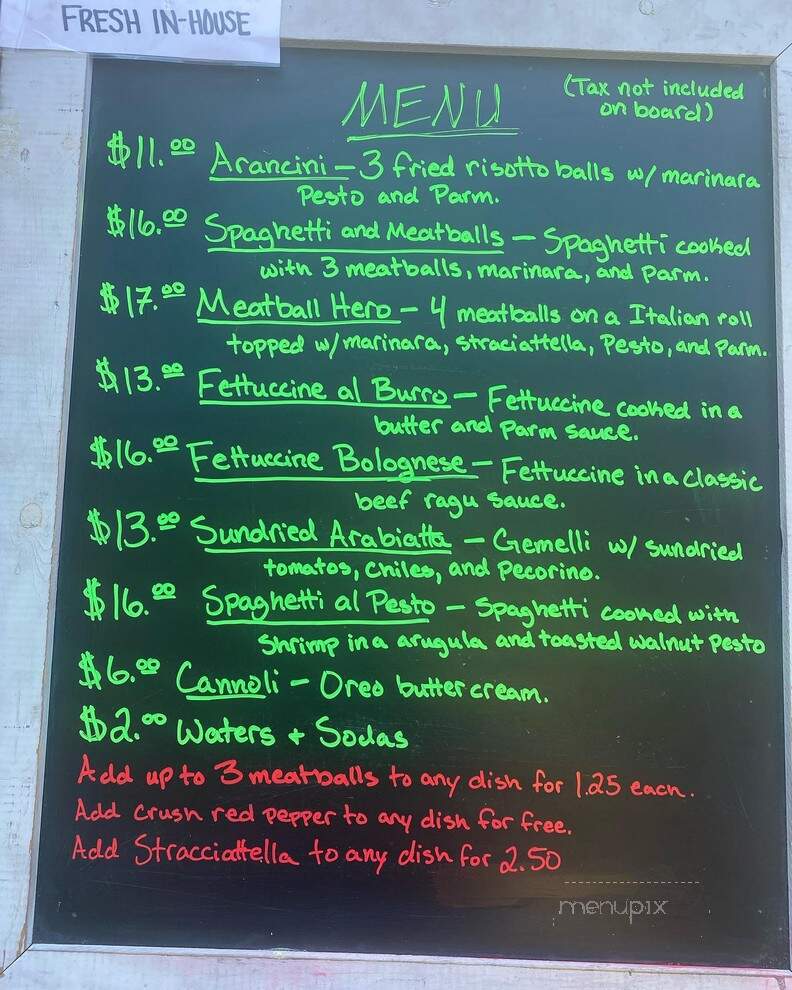 Chucktown Meatball - Summerville, SC menu_pic