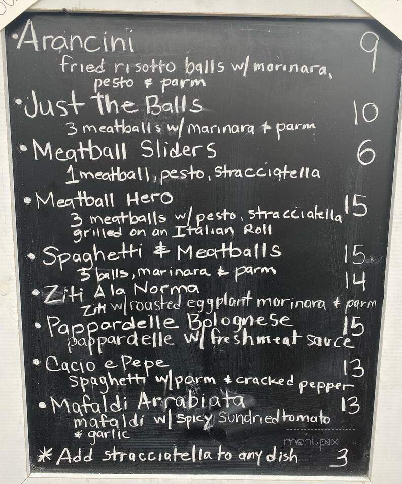 Chucktown Meatball - Summerville, SC menu_pic