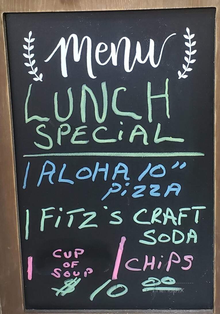 Aloha Wood Fired Pizza - Bowling Green, MO menu_pic