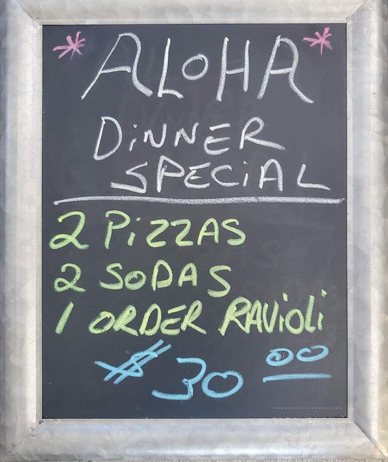 Aloha Wood Fired Pizza - Bowling Green, MO