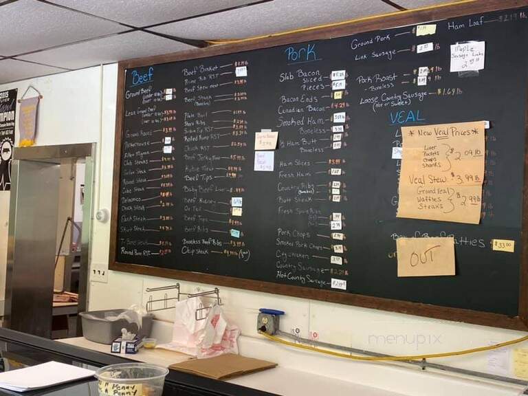 Pudliner Packing - Johnstown, PA menu_pic