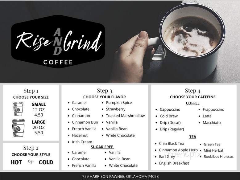 Rise and Grind Coffee - Pawnee, OK