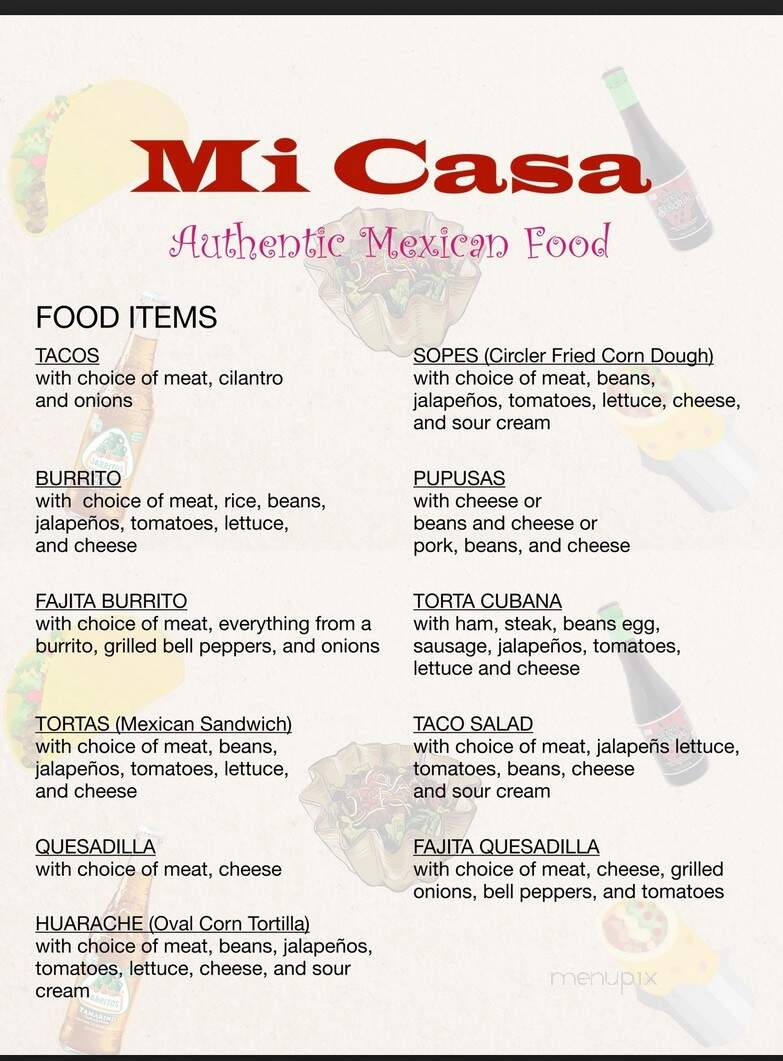 Mi Casa Taco Truck - Indian Trail, NC