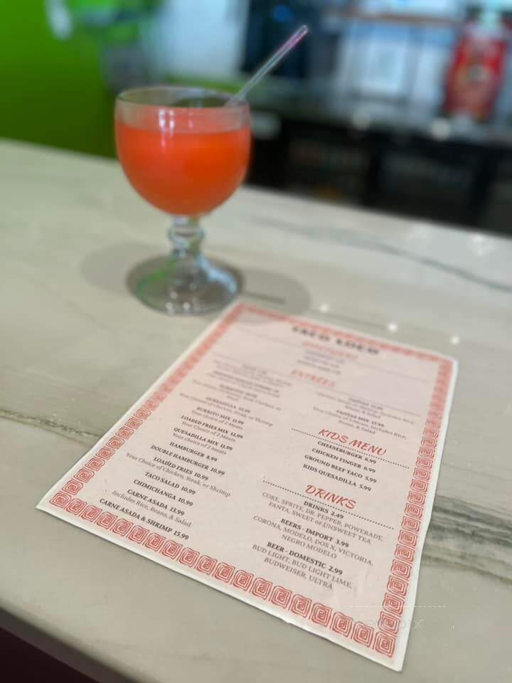 Taco Loco Taqueria - Madison, MS menu_pic