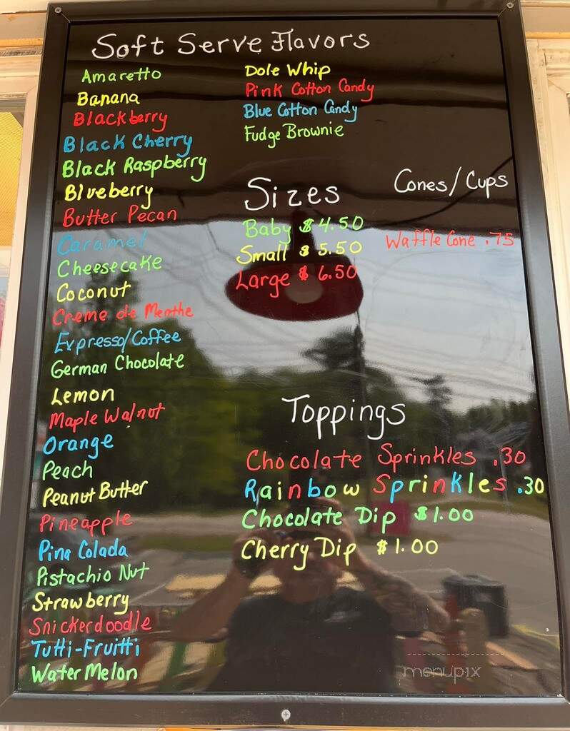 Oceanside Sandwich Shop - Hampton Falls, NH menu_pic