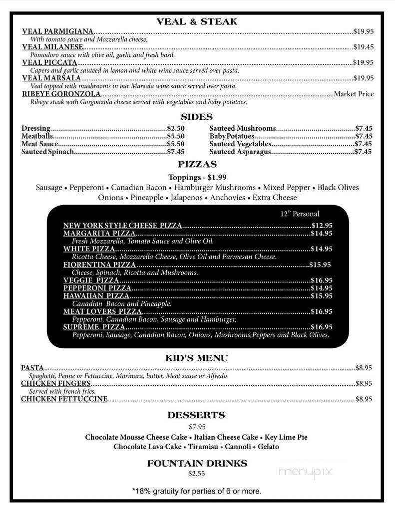 Tito's La Casa - Abbeville, LA menu_pic