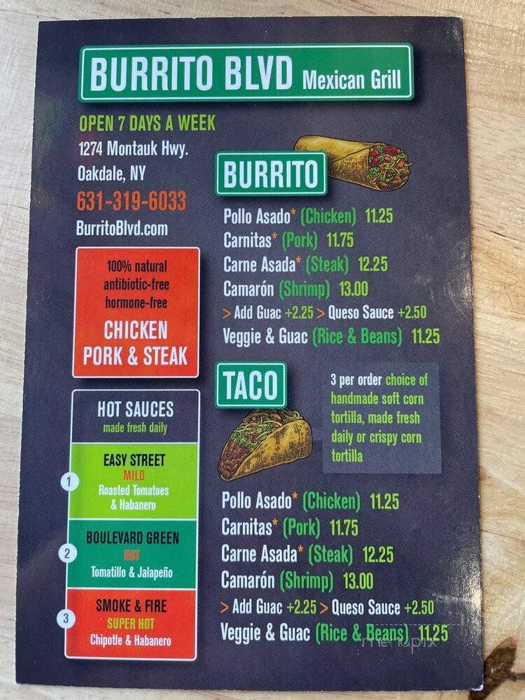 Burrito Blvd - Oakdale, NY