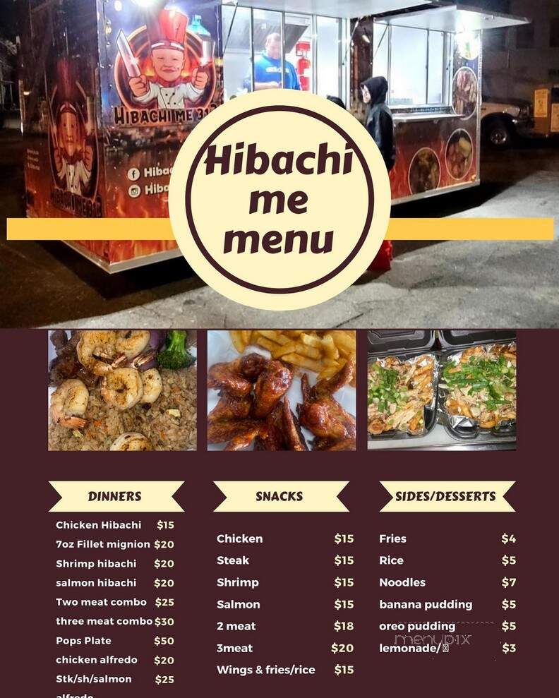 Hibachi-Me-313 - Detroit, MI menu_pic