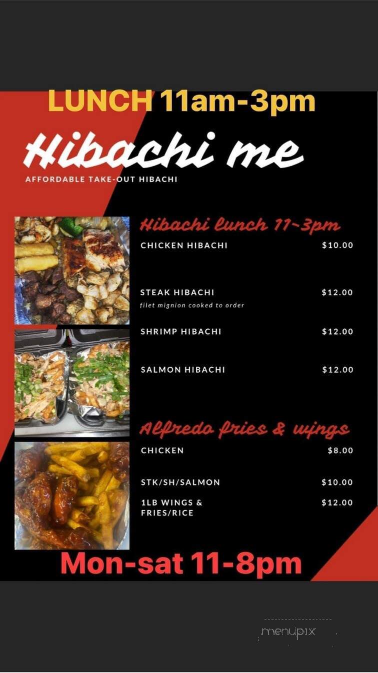 Hibachi-Me-313 - Detroit, MI menu_pic