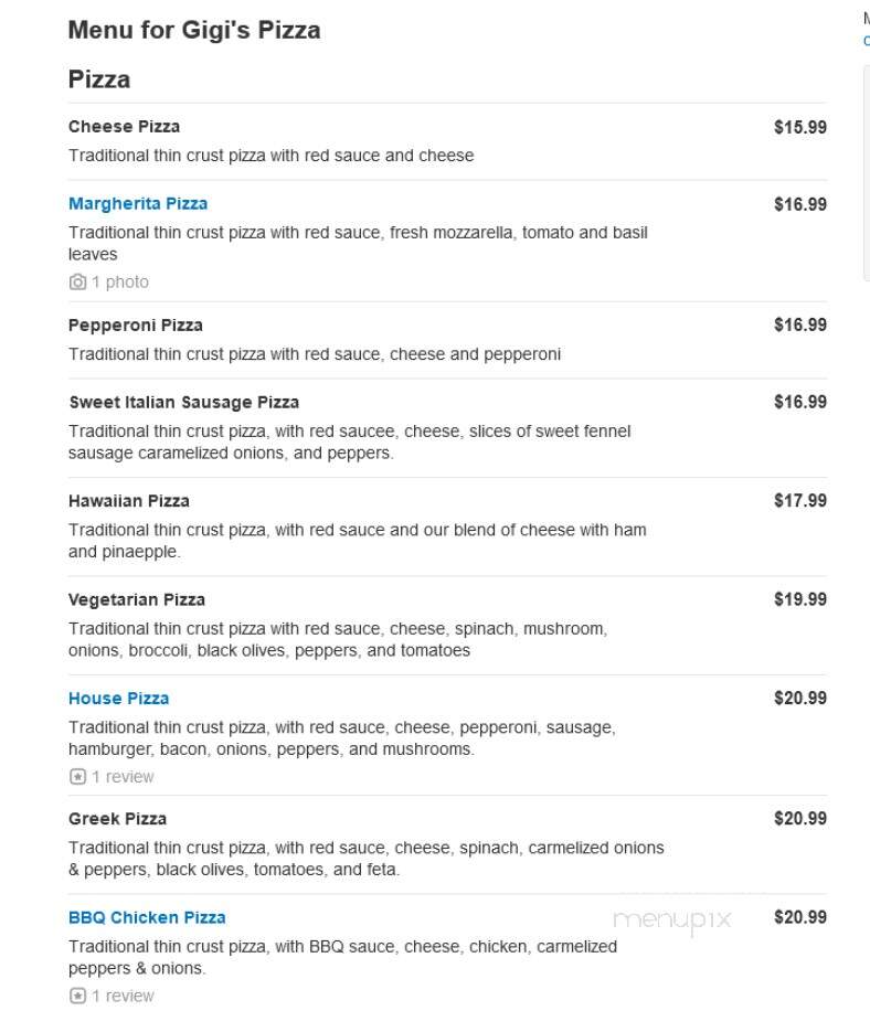 Gigi's Pizza - Portsmouth, NH menu_pic