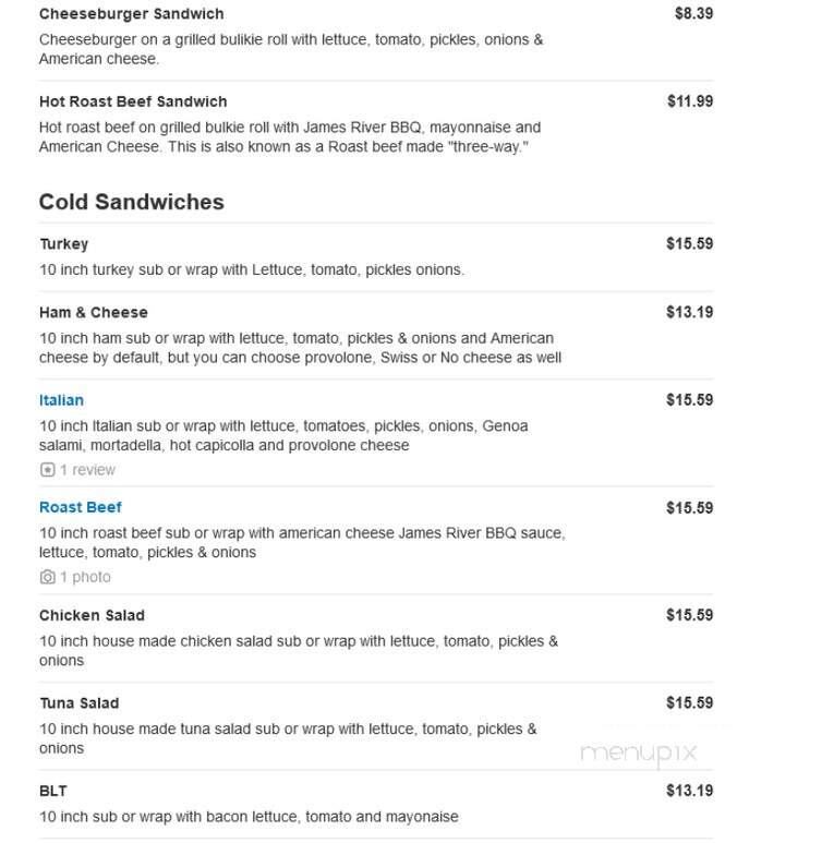 Gigi's Pizza - Portsmouth, NH menu_pic