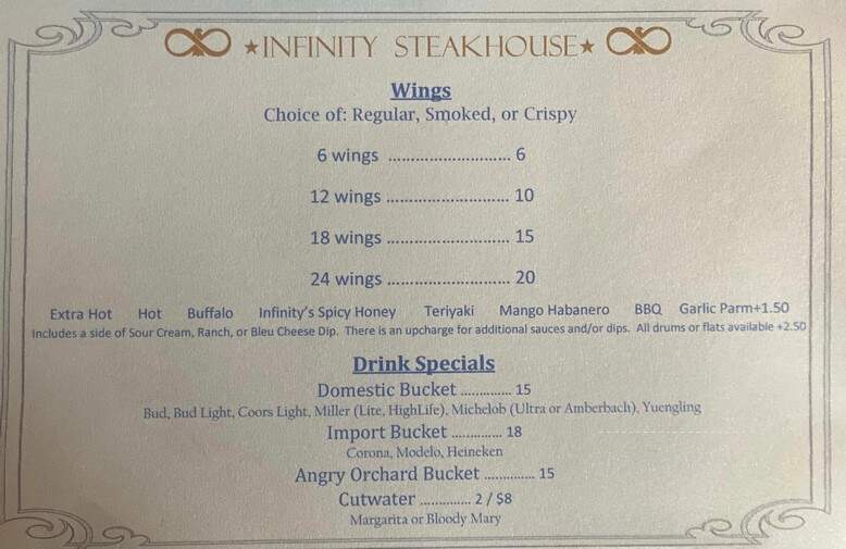 Infinity Steakhouse - LaBelle, FL