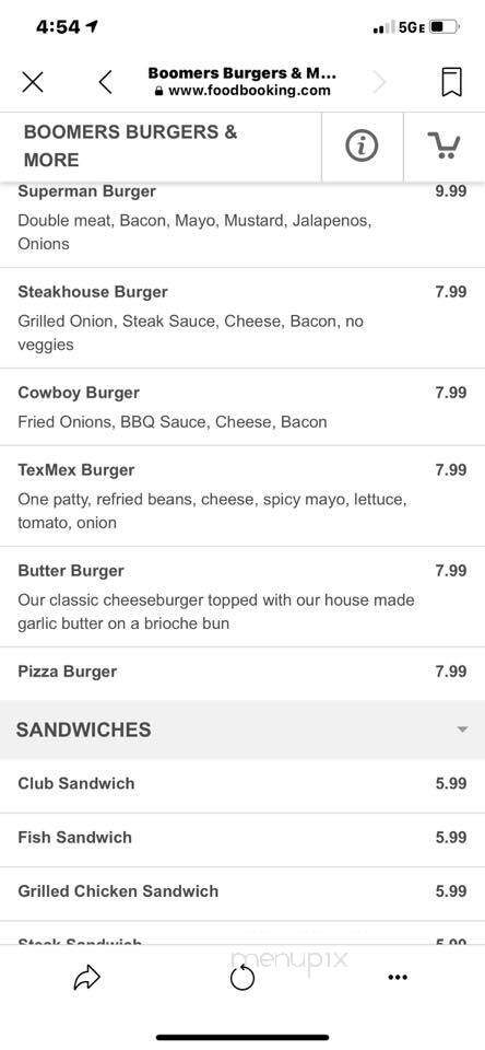 Bombers Burgers - Mineral Wells, TX