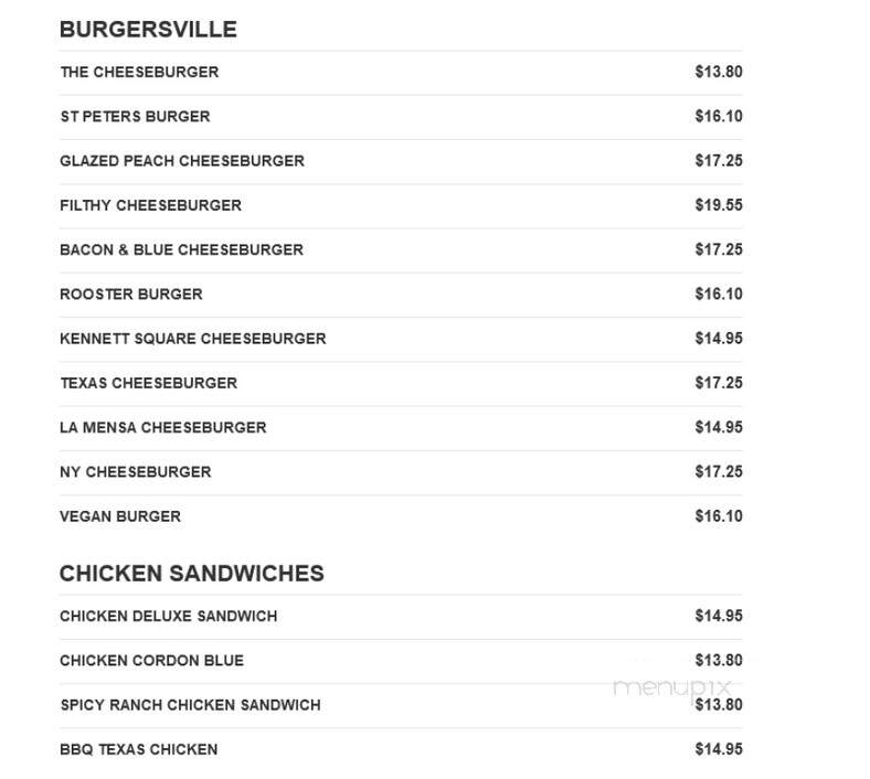La MENSA Ristorante - Prospect Park, PA menu_pic