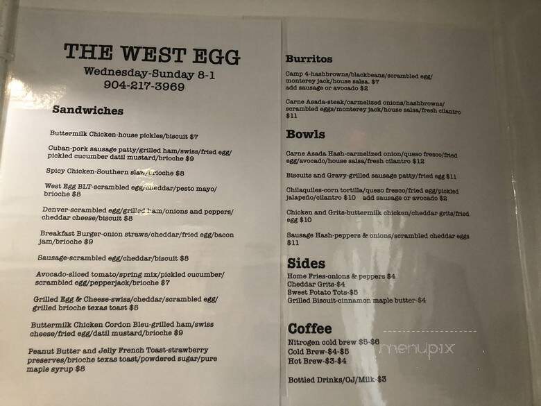 The West Egg - St. Augustine, FL