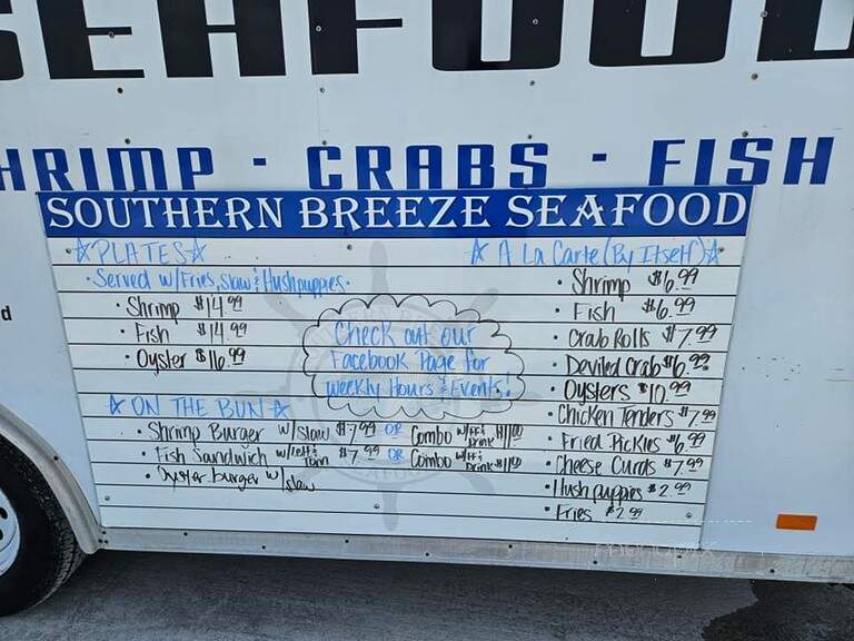 Southern Breeze Seafood - Jacksonville, NC