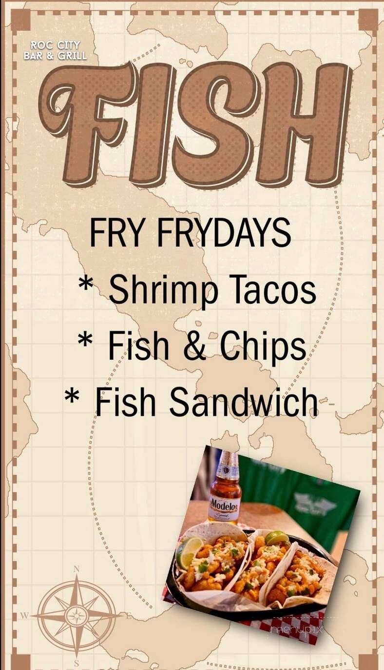 Roc City Bar and Grill - Rockdale, IL menu_pic