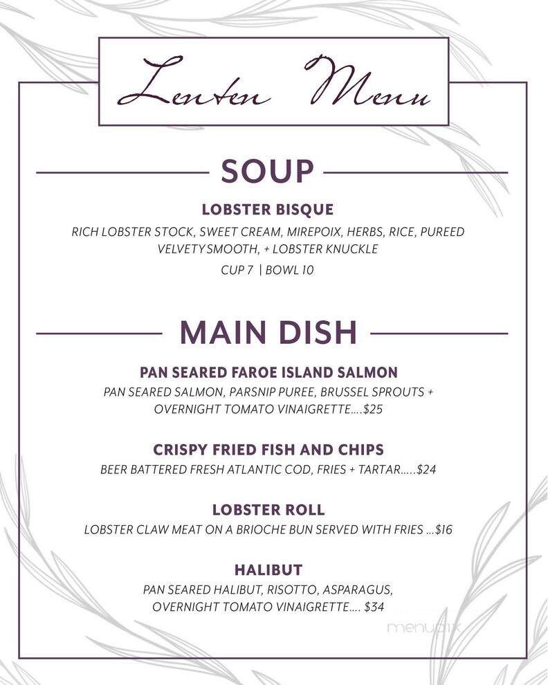 Downtown 124 - Warren, OH menu_pic