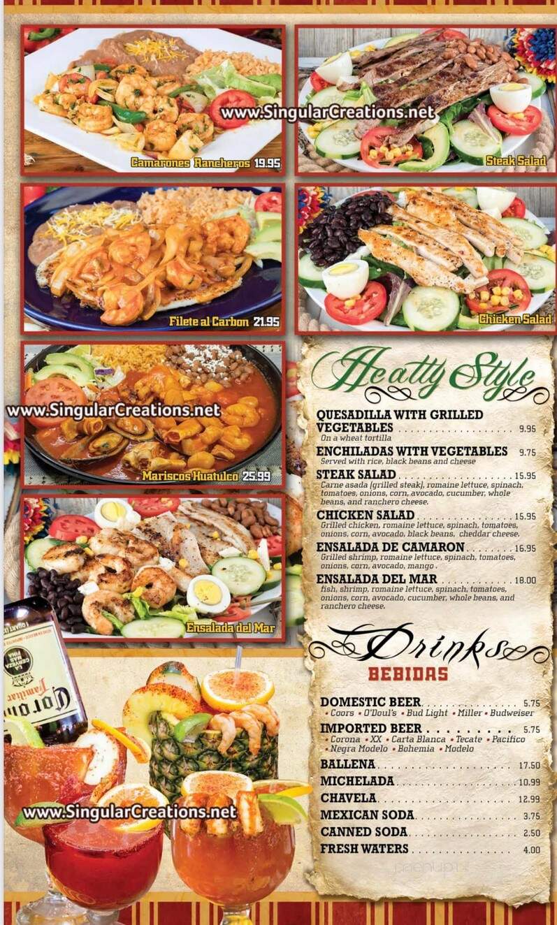 Mi Mexico Restaurant - Willits, CA menu_pic