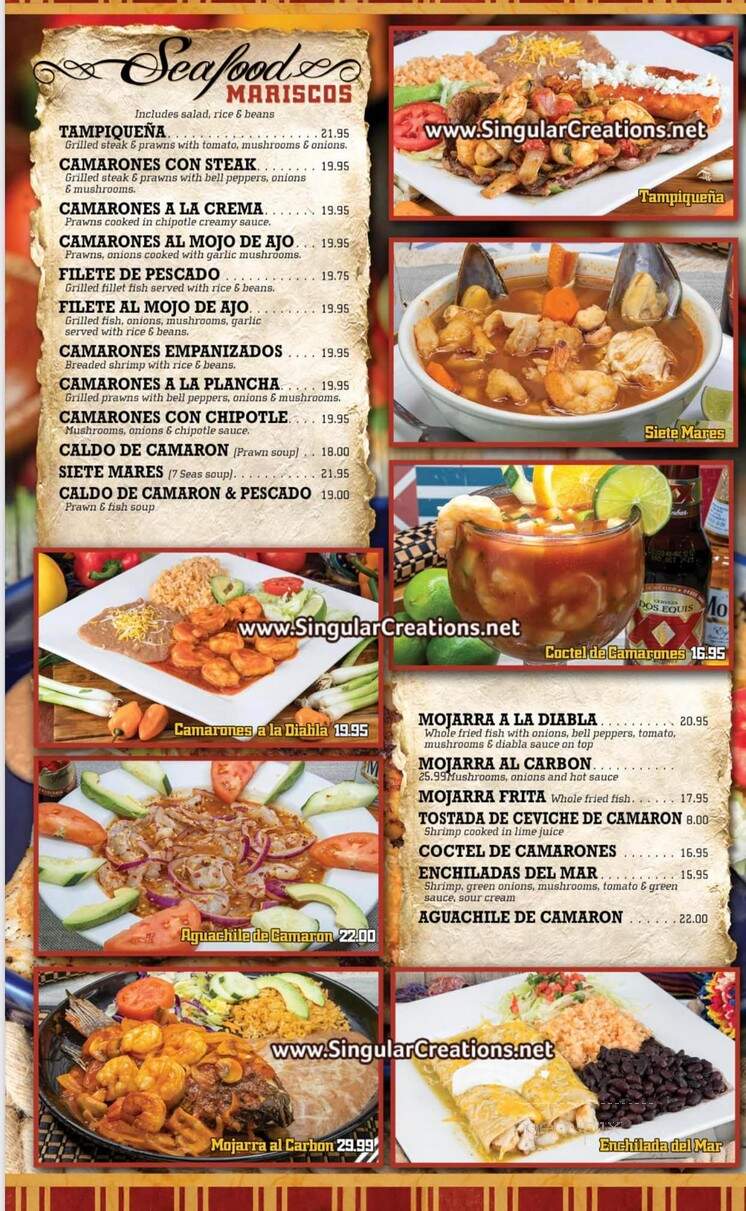 Mi Mexico Restaurant - Willits, CA menu_pic
