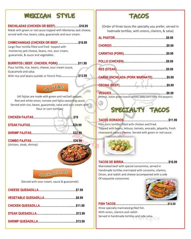 Placita Latina Restaurant & Market - Pittsfield, MA menu_pic