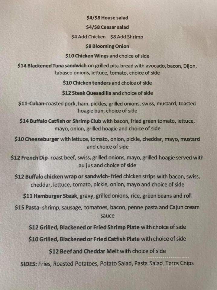 Uncle Jo's - Cleveland, MS menu_pic