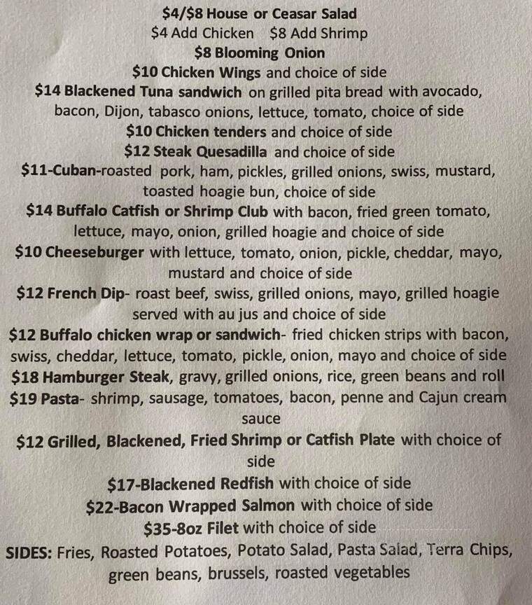 Uncle Jo's - Cleveland, MS menu_pic