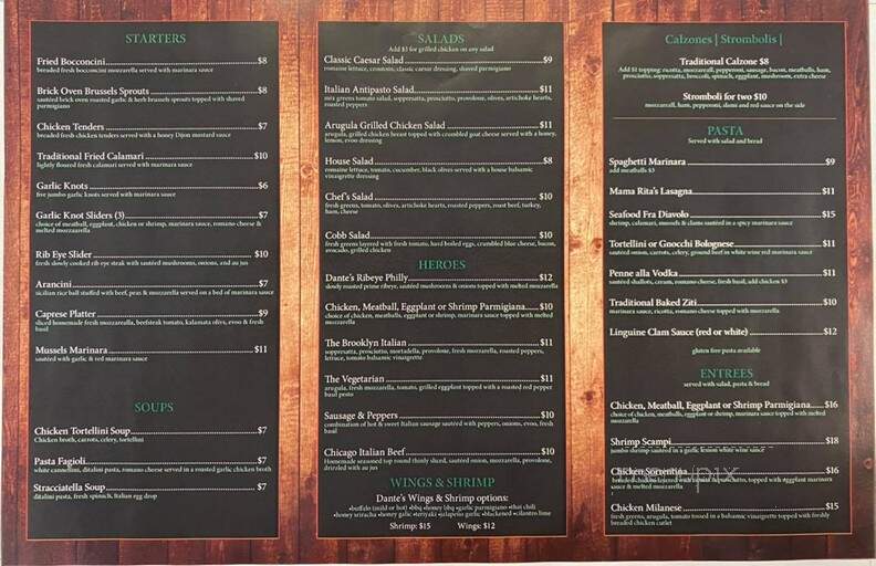 D'Elia's Pizza - Saugerties, NY menu_pic