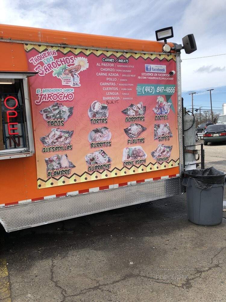 Taqueria Los Jarochos - Glen Burnie, MD menu_pic